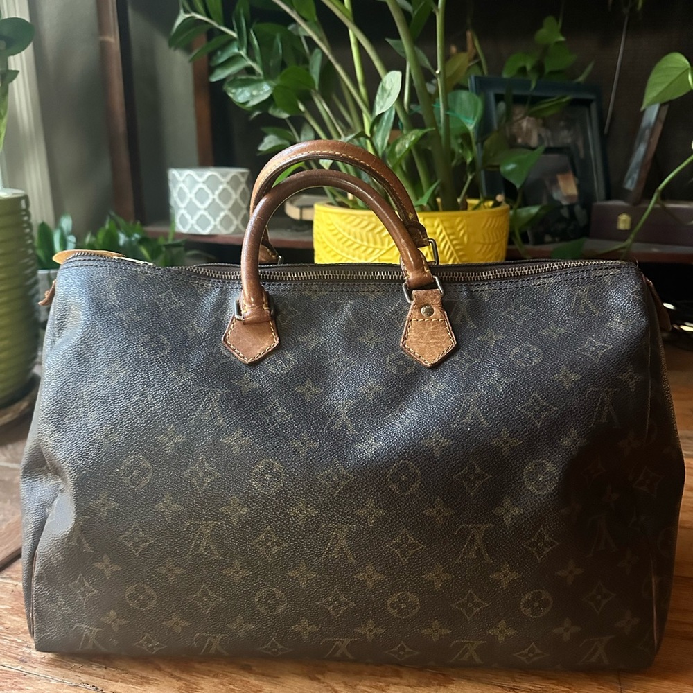 Louis Vuitton Brown Monogram Canvas Bag